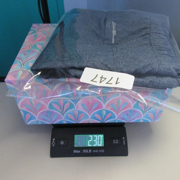 Eddie Bauer Mens Travex Shorts XL Gym Blue Performance Athletic Pockets 240 - Picture 11 of 11